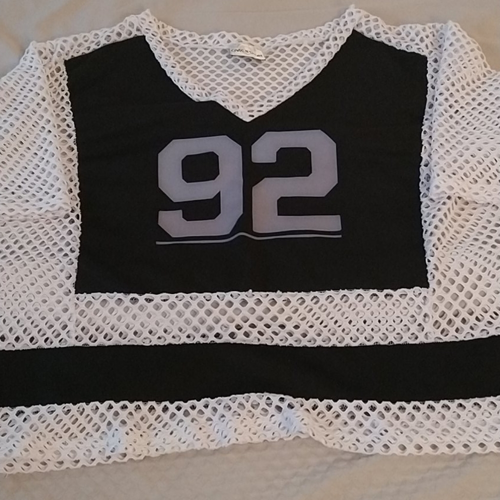 Slightly worn short sleeve shirt
